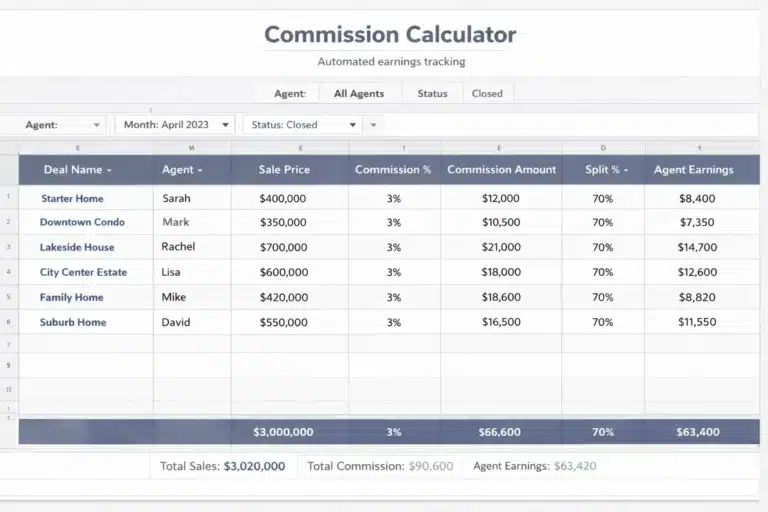 Commission Calculator
