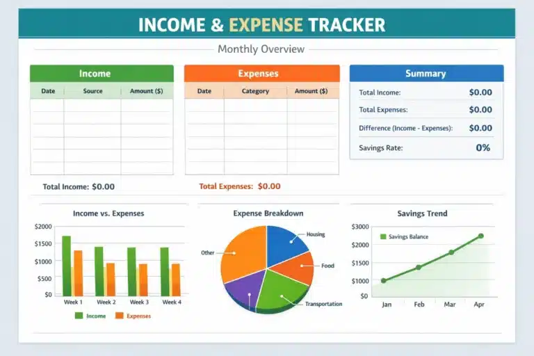 Income and Expense Tracker