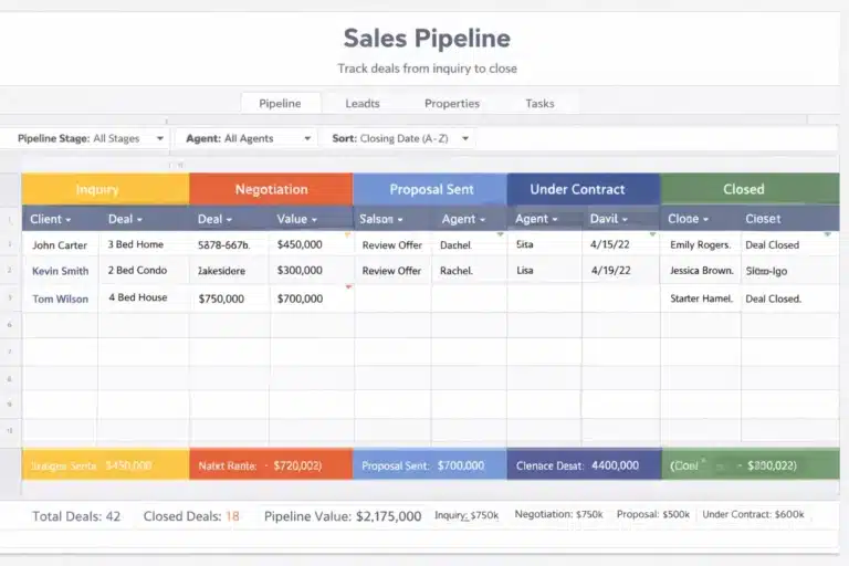 Sales Pipeline Tracker